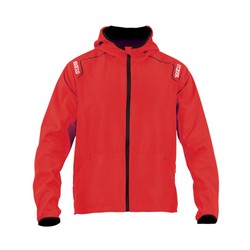 Sparco Mens WILSON Rain Jacket red