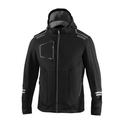 Sparco TECH Mens softshell jacket black