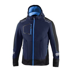 Sparco TECH Mens softshell navy