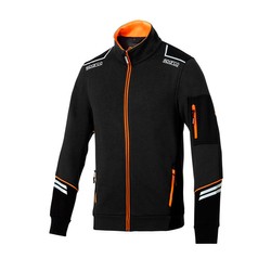 Sparco TECH Sweatshirt black-orange