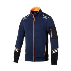 Sparco TECH Sweatshirt blue-orange