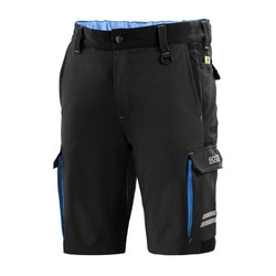 Sparco TECH mechanic shorts black/blue