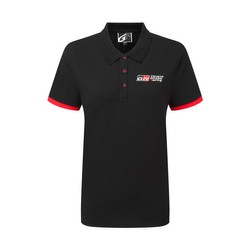 Toyota Gazoo Racing Ladies GR Logo Polo Shirt black