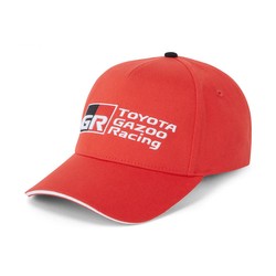 Toyota Gazoo Racing Mens Large Logo baseball cap red