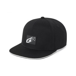 Toyota Gazoo Racing Mens Logo Flat Brim Cap Black