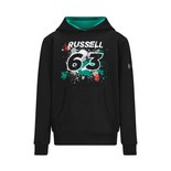  George 63 Mercedes AMG F1 Hooded Sweatshirt Black