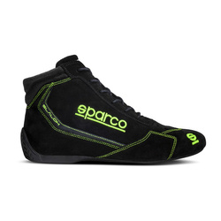 Sparco SLALOM MY22 Racing Shoes Black/Green (FIA)