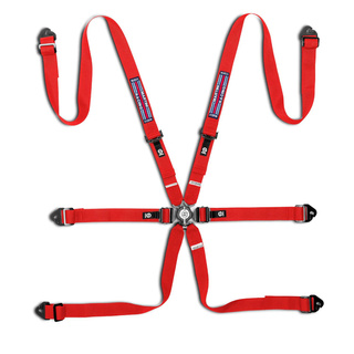 Sparco Competition H-2PD Martini Racing 6-Point Harness blue (FIA)