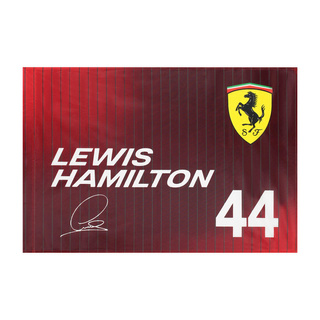 2025 Scuderia Ferrari F1 Lewis Hamilton Flag