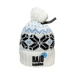 Barbórka Rally Winter Hat white-blue