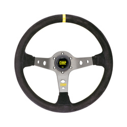 OMP CORSICA TITANIUM Suede Steering Wheel