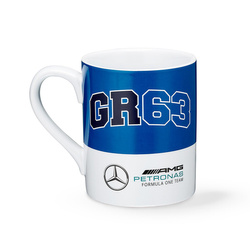 Mercedes AMG F1 George Russell Logo blue Mug