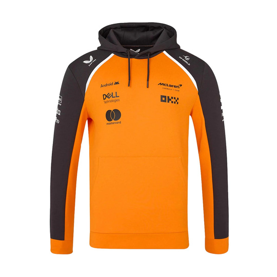 2025 McLaren F1 Mens Team Hooded Sweatshirt