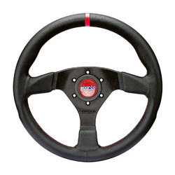 Sparco R383 CHAMPION Leather Steering Wheel Black