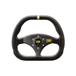 OMP KUBIC Suede Steering Wheel