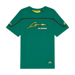 2024 Aston Martin F1 Mens Alonso Kimoa Band T-shirt green