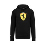 2024 Ferrari F1 Men's Hoodie Shield Black Sweatshirt 