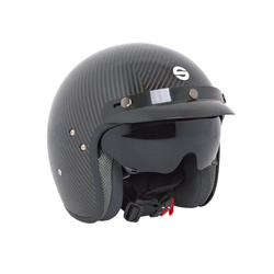 Sparco CLUB J-1 Open Face Helmet Carbon