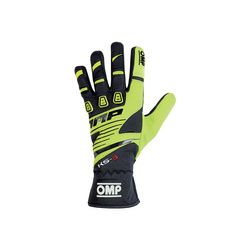 OMP KS-3 MY18 Gloves black/yellow