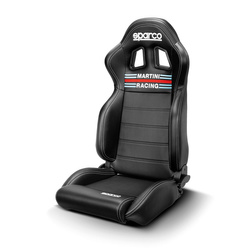 Sparco R100 MY22 SKY Martini Racing Car Seat black