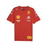 2024 Ferrari F1 Men's Team Sainz T-shirt