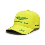 2024 Aston Martin F1 Alonso Lime Baseball Cap