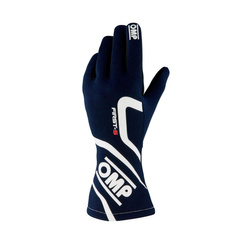 OMP FIRST-S MY20 Racing Gloves Blue (FIA)