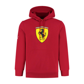 2025 Ferrari F1 Men's Shield Hoodie Red