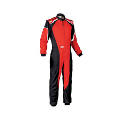 OMP KS-3 MY19 Kids Karting Suit red (with CIK FIA homologation)