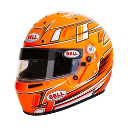 Bell KC7-CMR Champion Full Face Helmet Orange