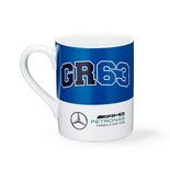 Mercedes AMG F1 George Russell Logo blue Mug