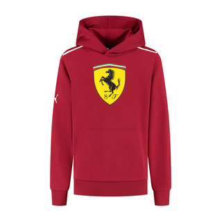 2025 Ferrari F1 Kids Hoodie Shield red
