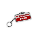 2024 Rally Poland WRC Rubber Keyring