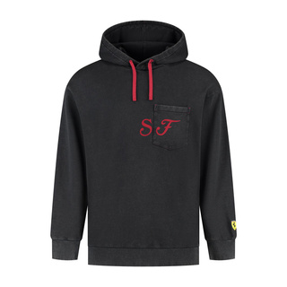 2025 Ferrari F1 Men's Graphic Black Hoodie