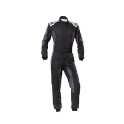 OMP TECNICA HYBRID Racing Suit Black (FIA)