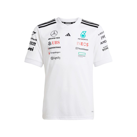 2025 Mercedes AMG F1 Kids Team T-shirt white