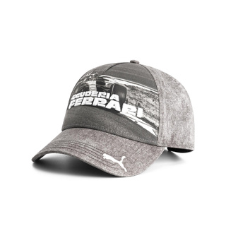 2025 Ferrari F1 Graphic Gray Baseball Cap