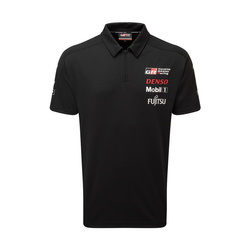  Team WEC Toyota Gazoo Racing Men's Polo Shirt Black