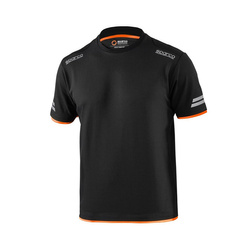 Sparco TECH Mens T-shirt black-orange