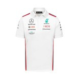  Mercedes AMG F1 Mens Team Polo Shirt White