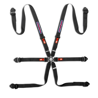 Sparco Competition H-2PD Martini Racing 6-Point Harness blue (FIA)