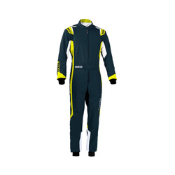 Sparco THUNDER MY20 Karting Suit grey/yellow (with CIK-FIA)