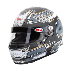 Bell RS7 PRO Stamina Full Face Helmet Grey (FIA homologation)