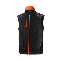 Sparco TECH Mens Vest black-orange