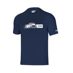 Sparco M-Sport Mens Car T-shirt navy blue