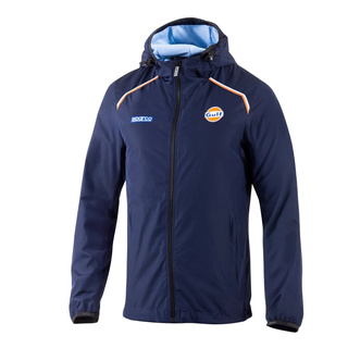 Sparco-GULF Mens SL Windbreaker jacket navy blue