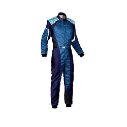 OMP KS-3 MY19 Karting Suit blue (with CIK FIA homologation)