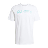 2025 Mercedes AMG F1 Mens Logo T-shirt white