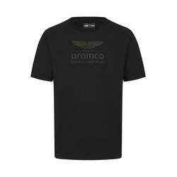 2024 Aston Martin F1 Men's Logo Stealth T-Shirt