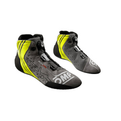 OMP KS-X R 8877-2022 Karting Shoes Black-Yellow